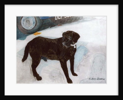 Rex in the Morning at the Used Car Lot by Brenda Brin Booker