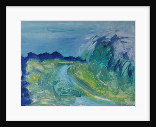 Blue River Landscape I, 1988 by Brenda Brin Booker
