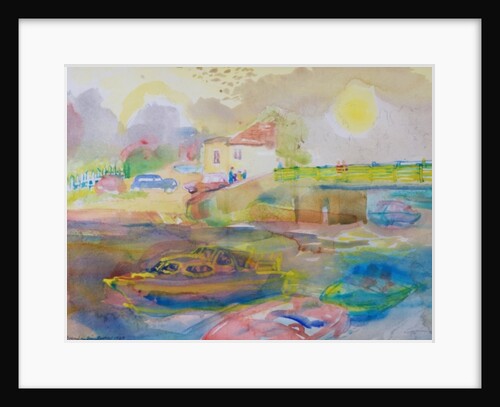 Village by the River, 1989 by Brenda Brin Booker