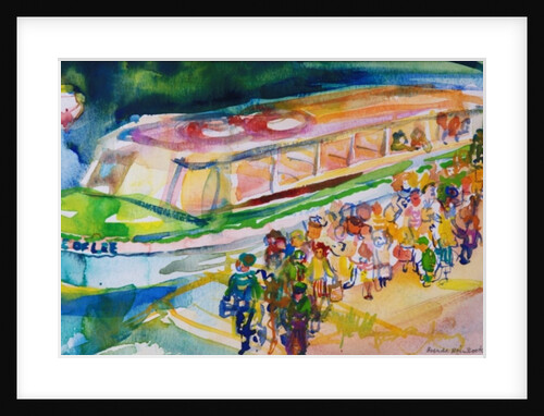 The Boat Trip, 1989 by Brenda Brin Booker