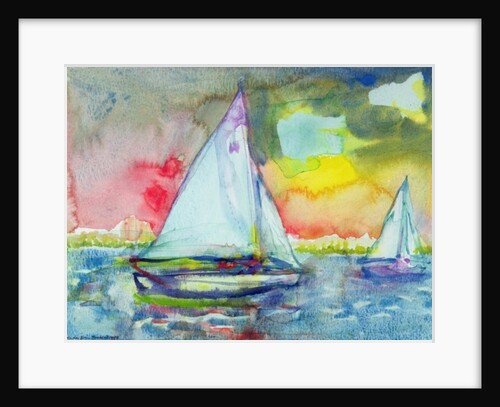Sailboat Evening by Brenda Brin Booker
