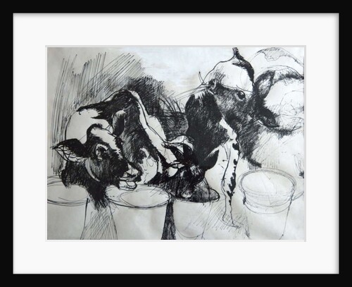 Calves; day-old by Brenda Brin Booker