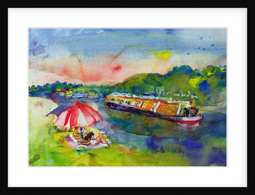 Summer River, 1989 by Brenda Brin Booker