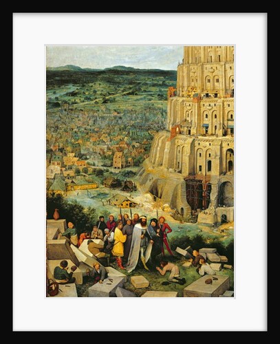 Tower of Babel, 1563 by Pieter the Elder Bruegel