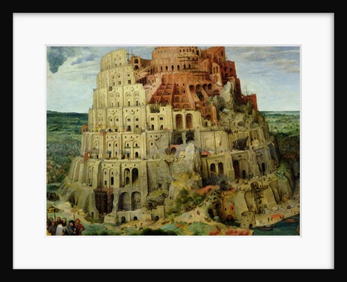 Tower of Babel, 1563 by Pieter the Elder Bruegel