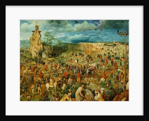 The Road to Calvary, 1564 by Pieter the Elder Bruegel