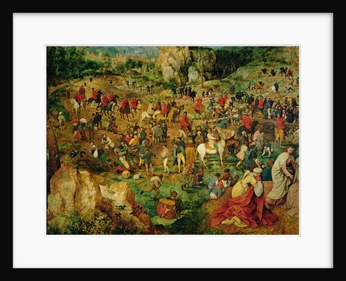 The Road to Calvary, 1564 by Pieter the Elder Bruegel