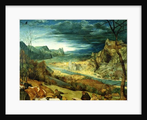 The Return of the Herd, 1565 by Pieter the Elder Bruegel