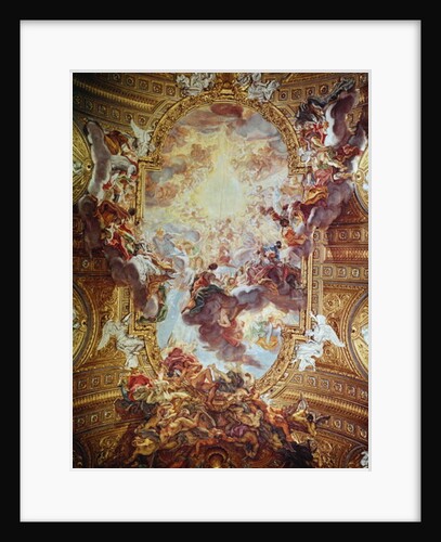 Triumph in the Name of Jesus by Giovanni Battista Gaulli