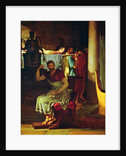Lictors Bearing to Brutus the Bodies of his Sons, 1789 by Jacques Louis David