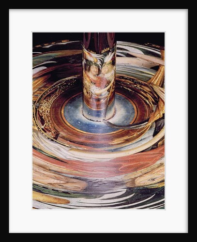 Anamorphic double portrait of King Frederick III and his Queen by Gert Dittmers