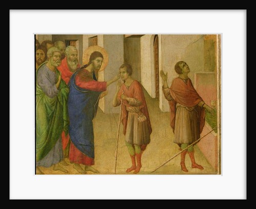 The Healing of the Man born Blind, c.1308-11 by Duccio di Buoninsegna