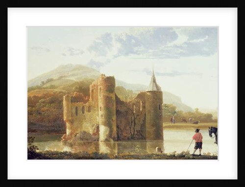 Ubbergen Castle, c.1655 by Aelbert Cuyp