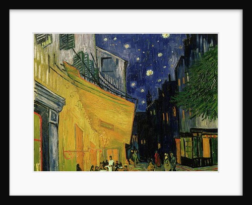 Cafe Terrace, Place du Forum, Arles, 1888 by Vincent van Gogh