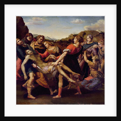 The Entombment by Theodore Gericault