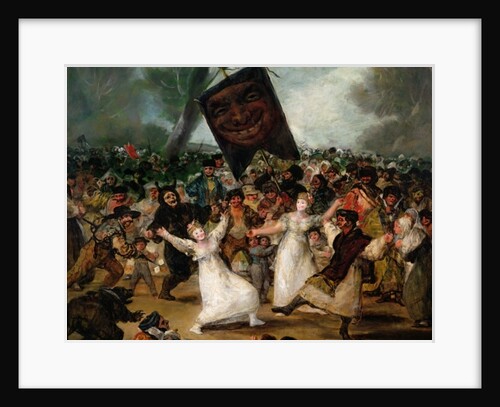 The Burial of the Sardine c.1812-19 by Francisco Jose de Goya y Lucientes