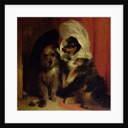 Comical Dogs, 1836 by Edwin Landseer