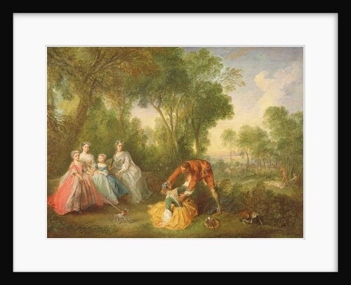 La Famille de Bourbon-Conti by Nicolas Lancret