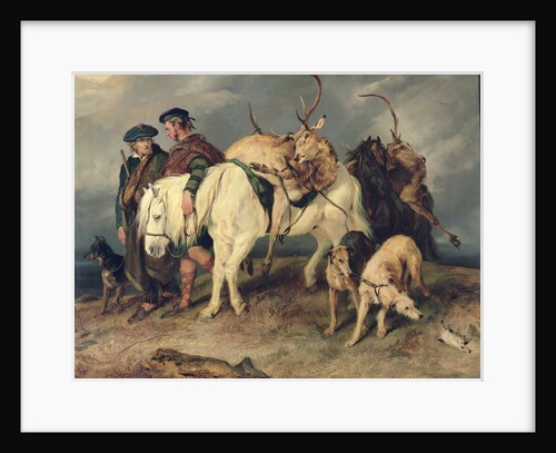 The Deerstalkers' Return, 1827 by Edwin Landseer