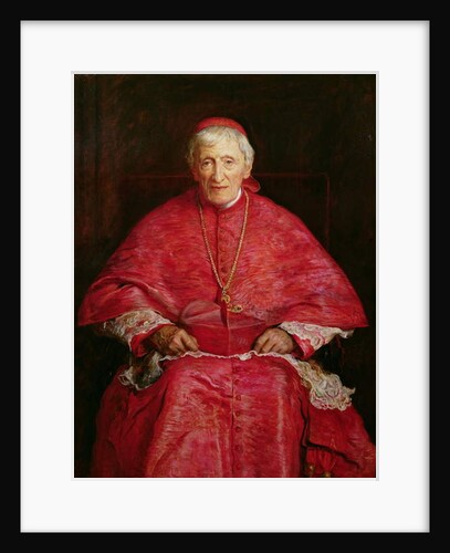 Portrait of Cardinal Newman by John Everett Millais