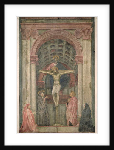 The Trinity, 1427-28 by Tommaso Masaccio