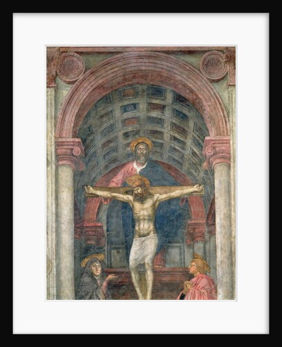 The Trinity, 1427-28 by Tommaso Masaccio