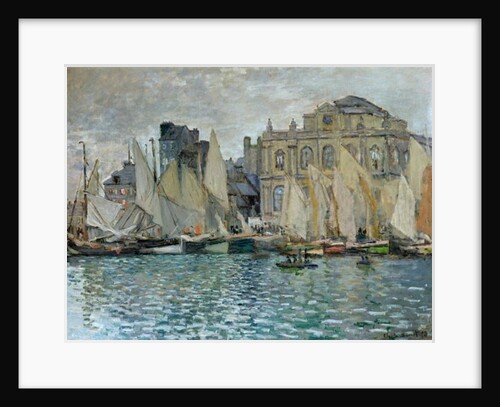 The Museum at Le Havre, 1873 by Claude Monet