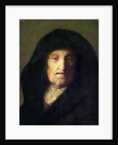 The Artist's Mother by Rembrandt Harmensz. van Rijn