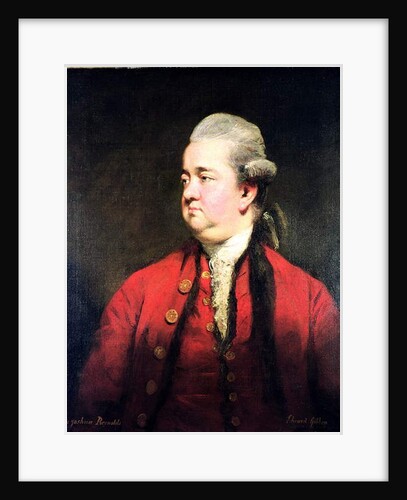Portrait of Edward Gibbon c.1779 by Joshua Reynolds