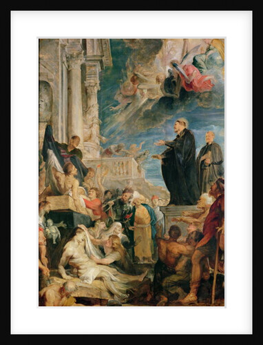 St. Francis Xavier Blessing the Sick by Peter Paul Rubens