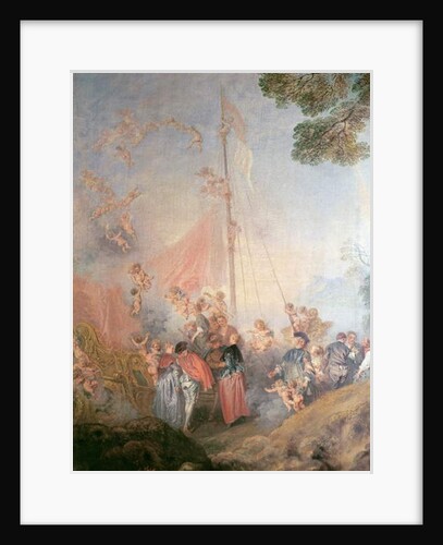 Embarkation for Cythera, 1717 by Jean Antoine Watteau