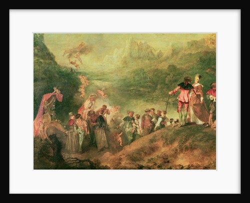 Embarkation for Cythera, 1717 by Jean Antoine Watteau