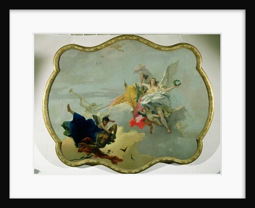 Triumph of Virtue and Nobility by Giovanni Battista Tiepolo