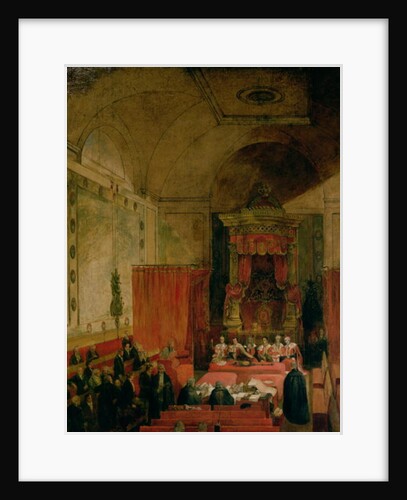 The Passing of the Reform Bill in 1832 by Samuel William I Reynolds