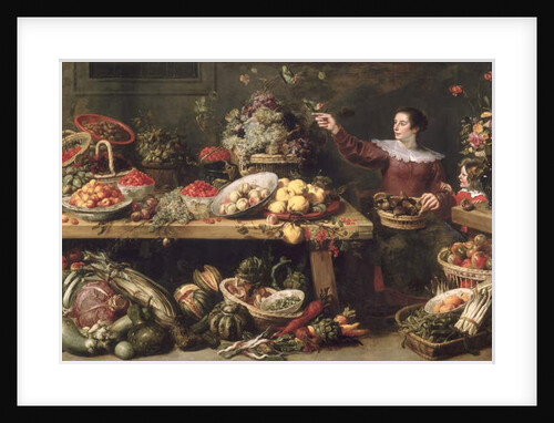Still Life with Fruit and Vegetables by Frans Snyders or Snijders