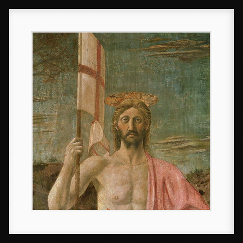 The Resurrection, detail of Christ, c.1463 by Piero della Francesca