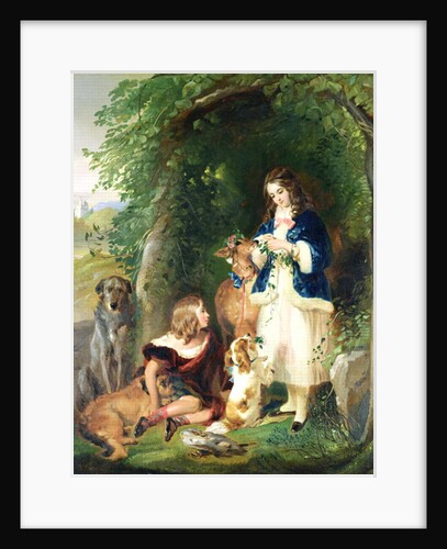 The Marquess of Stafford and the Lady Evelyn Gower by Edwin Landseer