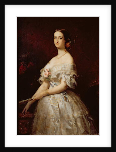 Empress Eugenie by Claude-Marie Dubufe