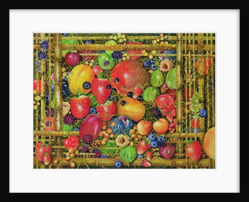 Fruit in Bamboo Box, 1999 by E.B. Watts