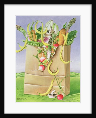 Paper Bag with Vegetables, 1992 by E.B. Watts