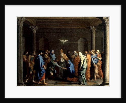 The Marriage of the Virgin, c.1638-40 by Nicolas Poussin