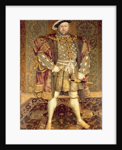Portrait of Henry VIII by Hans Holbein the Younger
