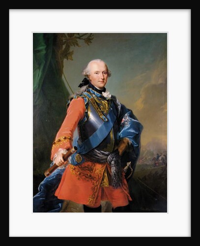 Prince Ferdinand, Duke of Brunswick-Luneburg, 1759 by Johann Georg Ziesenis