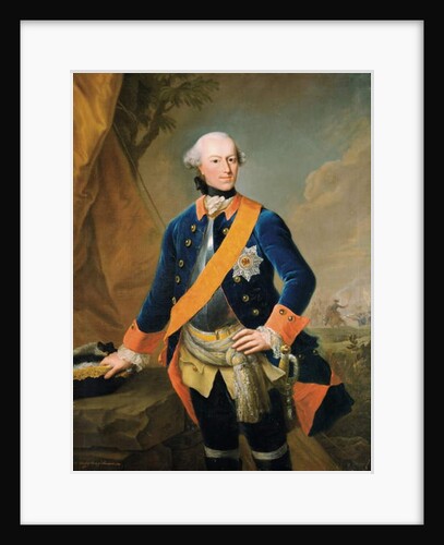 Frederick, Count of Schaumburg-Lippe-Buckeburg, 1759 by Johann Georg Ziesenis