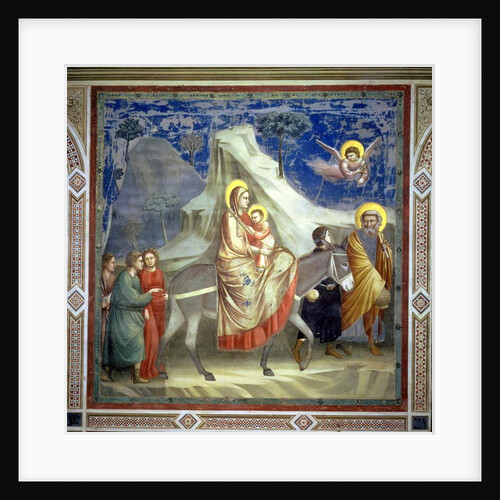 The Flight into Egypt, c.1305 by Giotto (c.1266-1337)