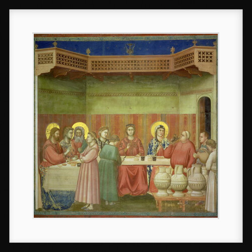 The Marriage Feast at Cana, c.1305 by Giotto