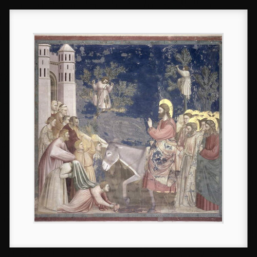 The Entry into Jerusalem, c.1305 by Giotto (c.1266-1337)