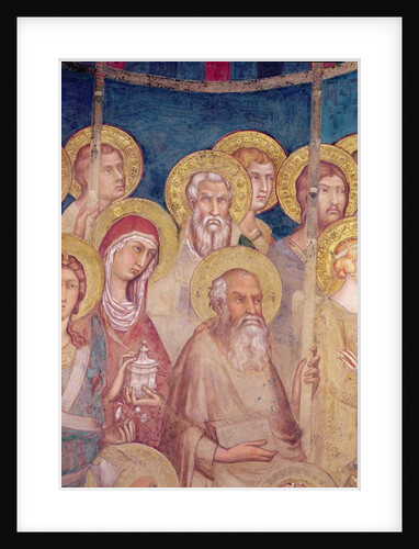 Maesta, detail of saints, 1315 by Simone Martini