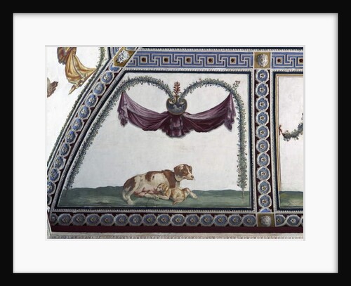The 'Camera con Fregio di Amorini by Giulio Romano