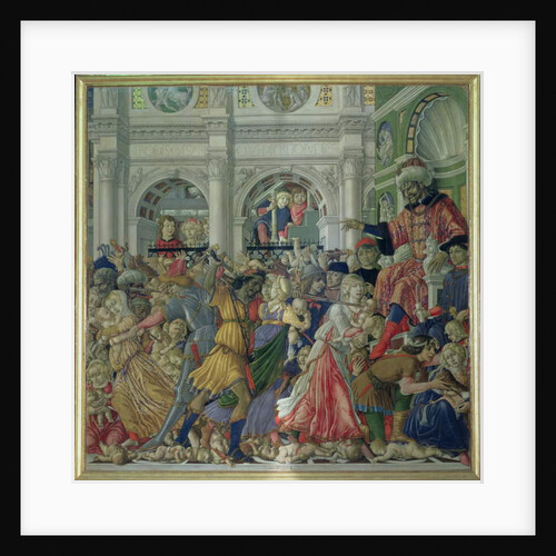 The Massacre of the Innocents, 1482 by Matteo di Giovanni di Bartolo